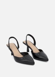 Pointy Slingback Court Shoes