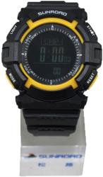 Docooler 3ATM Waterproof Altimeter Compass Stopwatch Fishing Barometer Pedometer Outdoor Sports Watch Multifunction Black