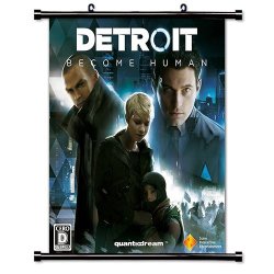 Detroit Become Human Game Fabric Wall Scroll Poster 32X36 Inches Vg DETROITBECOMEHUM-4 L