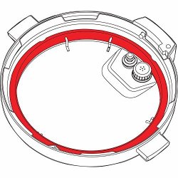 Genuine Instant Pot Sealing Ring Clear MINI 3 Quart