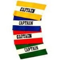 Captains Armband - Red white