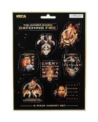 The Hunger Games Catching Fire Assorted Magnet Set 8 Pieces