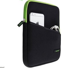10 Inch Neoprene Shock Proof Carrying Sleeve Case For Huawei Mediapad M5 Lite 10.1 Lenovo Tab E10 Tab P10 Ideapad D330 10.1 Voyo I8 9.7 Acer Iconia One 10.1 Green