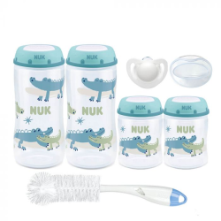 Nuk First Choice Temperature Control Breast Milk Storage Starter Pack - Crocodile