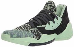 Adidas Men's Crazy X 4 Basketball Shoe Glow Green core Black carbon 7.5 Standard Us Width Us