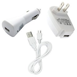 Fenzer White Home Wall Travel Auto Car Data Sync USB Charger Cable For Nokia 521 610 710 800 810 820 822 900 920 925 928 1020 1520 Lumia 808 Pureview 1606 2605 Mirage 2705 Shade