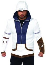 Leg Avenue Men's Assassins Creed Connor Officially Licensed Hoodie Costume Multi Large