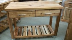 Kitchen Island 1.4M Made From Blackwood