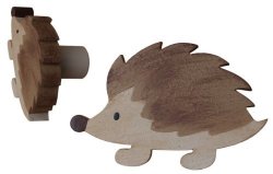 Woodland Hedgehog Drawer Knob Left