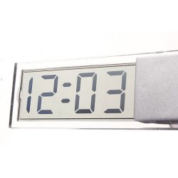 Suction Cup Car Dashboard Windscreen Digital Lcd Display Mini Clock