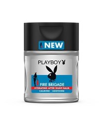 Playboy Male Aftershave Balm Fire Brigade 3.4 Fluid Ounce