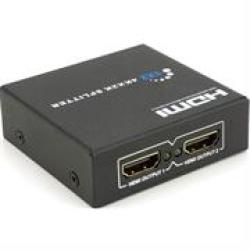 2 Port 4K@60HZ 1 To 2 HDMI Splitter Retail Box 1 Year Limited Warranty product Overview it Features An Internal Amplifier Which Boosts The HDMI