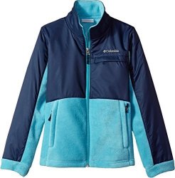 Columbia Little Girls' Benton Springs Lll Overlay Fleece Jacket Pacific Rim Collegiate Navy Xx-small