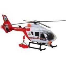 Dickie toys light and sound sos rescue hot sale helicopter