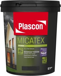 Exterior Paint Matt Fine Texture Plascon Micatex Lion's Den 20L