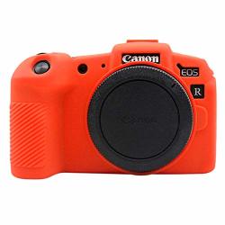 Puluz Shell Protective Cover Skin Protector Soft Silicone Protective Case For Canon Eos Rp Red