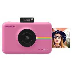 Polaroid Cameras Polaroid Pink Snap Touch Instant Digital Camera