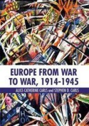 Europe From War To War 1914-1945 Paperback