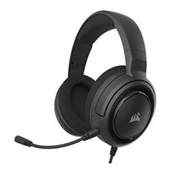 Corsair HS35 - Stereo Gaming Headset - Memory Foam Earcups - Headphones Work With PC Mac Xbox One PS4 Switch Ios And Android - Carbon