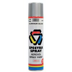 Spectra Spray Paint Engine Enamel Silver 300ML Silver 300ML