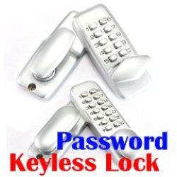 Mechanical Keyless Door Lock Password Pin Push Button