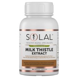 Solac Solal Milk Thistle Extract Caps 90EA