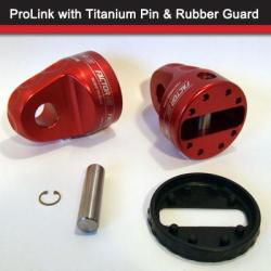 Factor 55 Prolink Loaded Winch Shackle Mount Assembly - Red