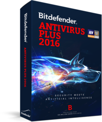 Bitdefender 2016 Antivirus Plus for 3 Users