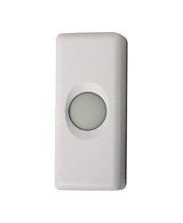 2GIG DBELL1 350-FEET Range Wireless Doorbell White