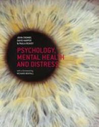 Psychology Mental Health And Distress paperback