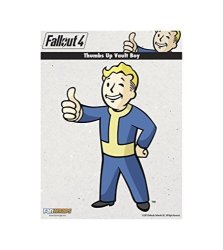 Fanwraps Fallout 4 Thumbs-up Vault Boy MINI Pvc Decal Action Figure By Fanwraps
