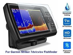 Premium 100 % Real Tempered Glass Screen Protector Film For Garmin Striker 7DV 7CV 7SV Fishfinder Gps