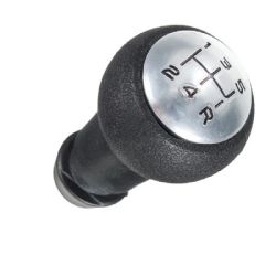 5 Speed Gear Knob Chrome With Convertor Compatible With Peugeot citroen