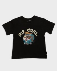 Rip Curl Doggy Paddler Tee in Black