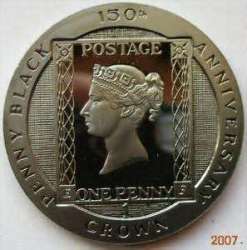 The Most Beautiful Coin Ever..?? 1990 Penny Black Proof Coin.....