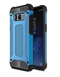 Samsung Galaxy S8 Case New Style Tpu + PC Shockproof Armor Case For Samsung Galaxy S8 Blue