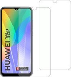 Tempered Glass Screen Protector For Huawei Y6P 2020 Pack Of 2