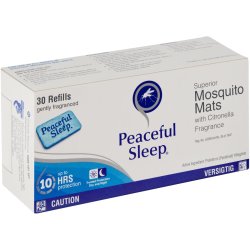 Peaceful Sleep Mosquito Mat Refills 30PK