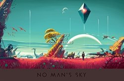 Cgc Huge Poster - No Man's Sky PS4 - EXT381 24" X 36" 61CM X 91.5CM