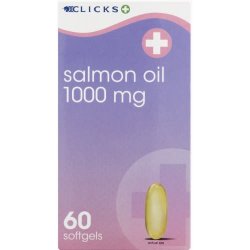 Clicks Salmon Oil Omega 3 1000MG 60 Softgel Capsules