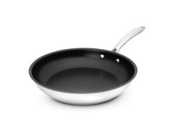 Silver Series Stainless Steel Non-stick Frying Pan 28CM