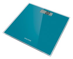 Salter Glass Electronic Bathroom Scale - Teal