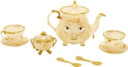 Disney Beauty And The Beast Enchanted Objects Tea Set