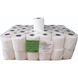 Wescape Tissue Toilet Paper 1-PLY 48-PACK