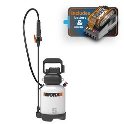 Worx 20V Cordless 5L Garden Sprayer + Battery & Charger WG829E.9-BCSK