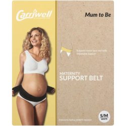 Carriwell Maternity Support Belt White Small medium