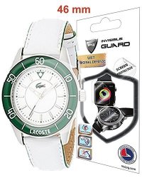 Universal Round Watch Screen Protector 2 Units Bubble Free Anti-scratch Invisible Protection Good For Smart Watch Too By Ipg Size Options Are Available 46 Mm Diameter