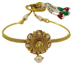 Gold Tone Traditional Ethnic Bollywood Armlet Upper Arm Bracelet Women Jewelry IMOJ-ARM26A