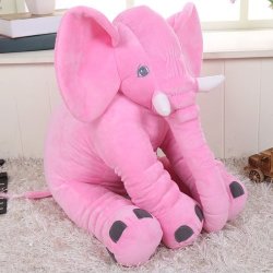 pink elephant pillow