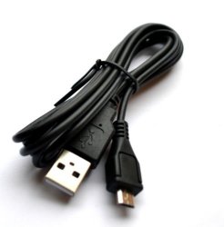 Bargains Depot Samsung WB150F Digital Camera Compatible USB 2.0 Data Transfer Charger Cable Cord - 4 Feet Black -